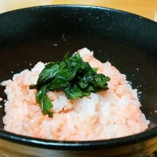 たらこバターご飯